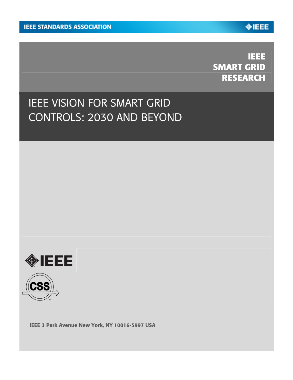 Ieee Vision for Smart Grid Controls: 2030 and Beyond