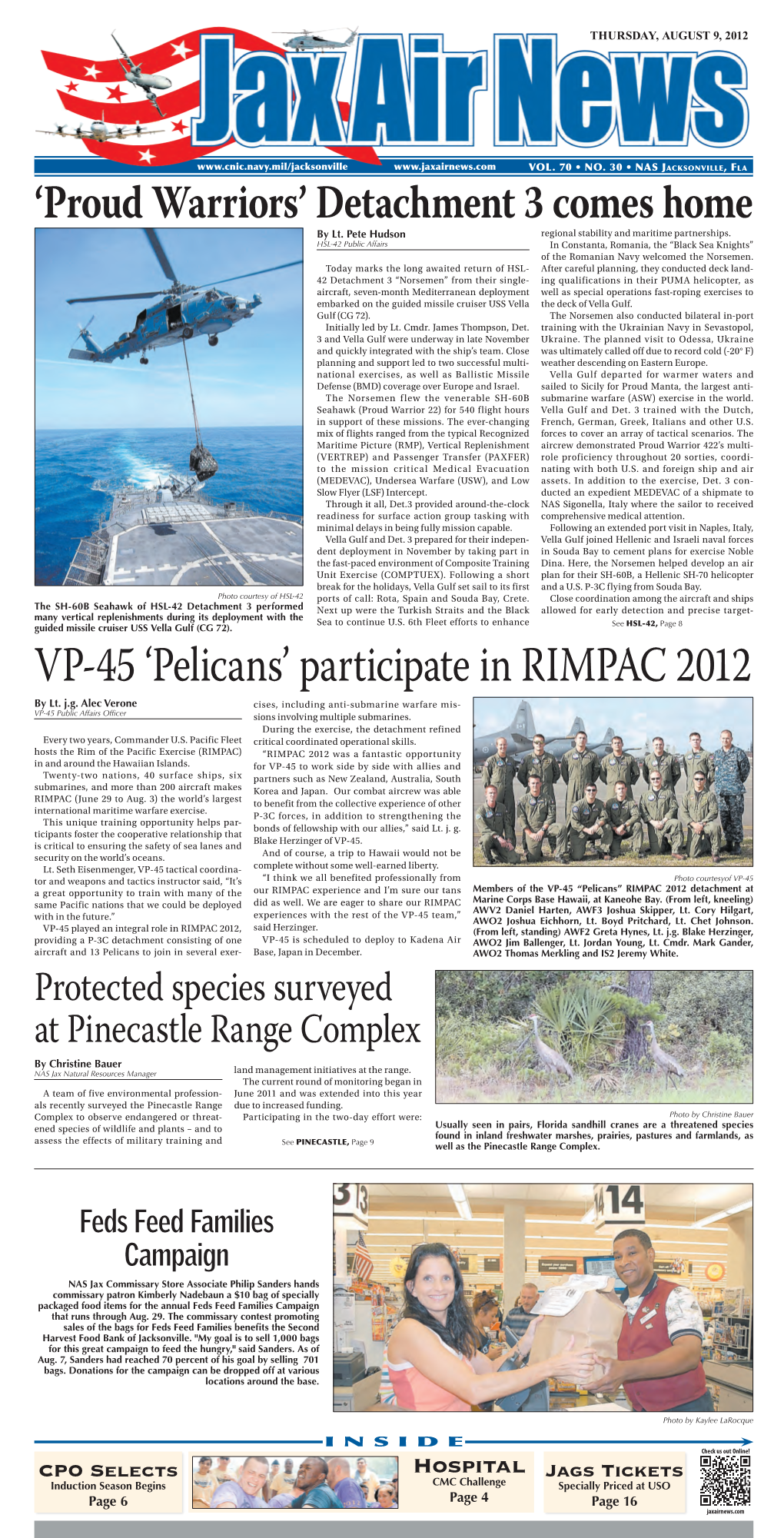 Participate in RIMPAC 2012 by Lt