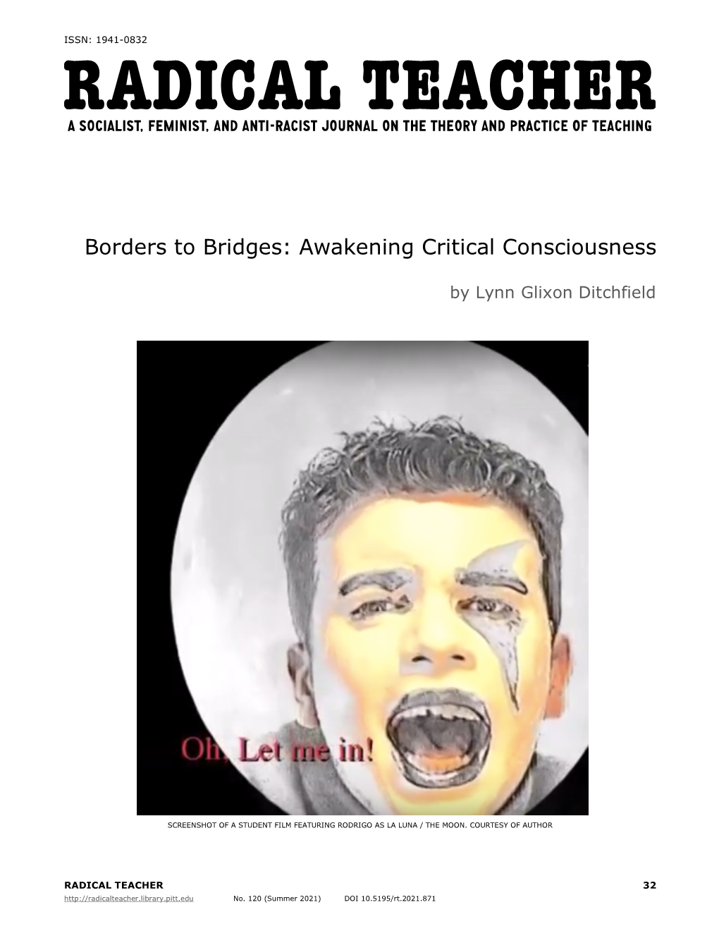 Borders to Bridges: Awakening Critical Consciousness