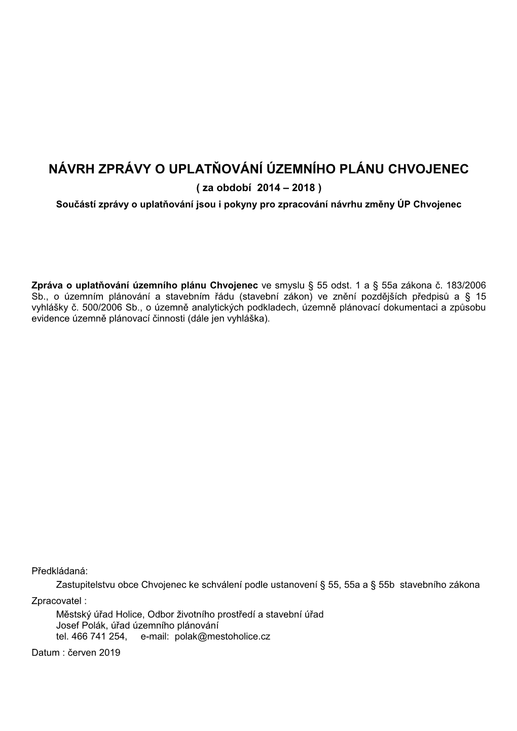 Navrh Zpravy Uplatnovani up