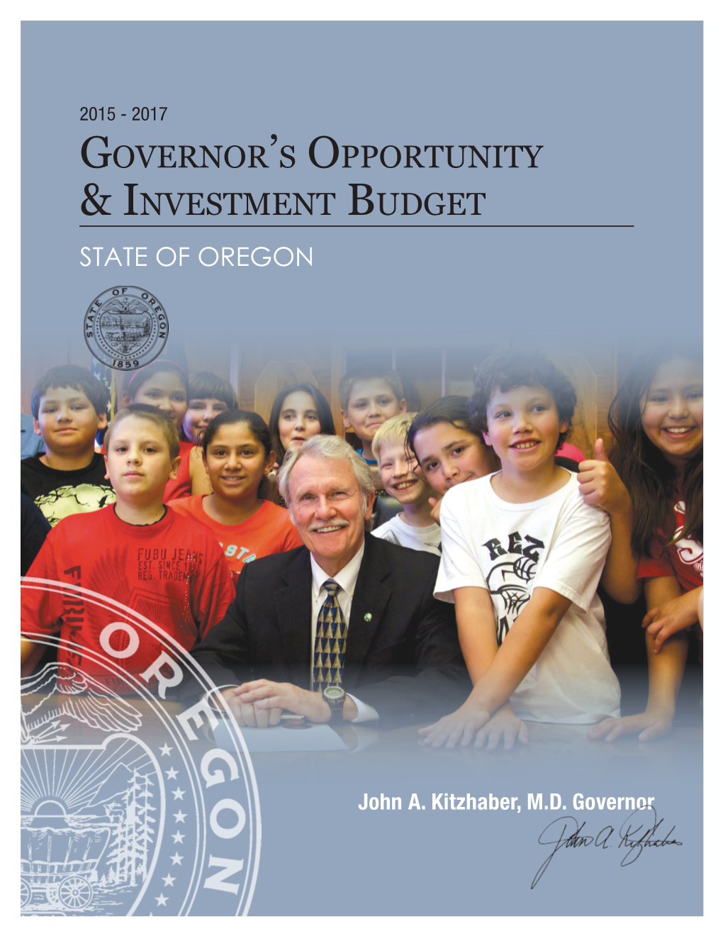 Governor's Opportunity & Investment Budget