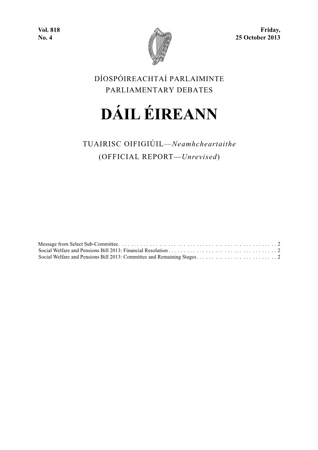 Dáil Éireann