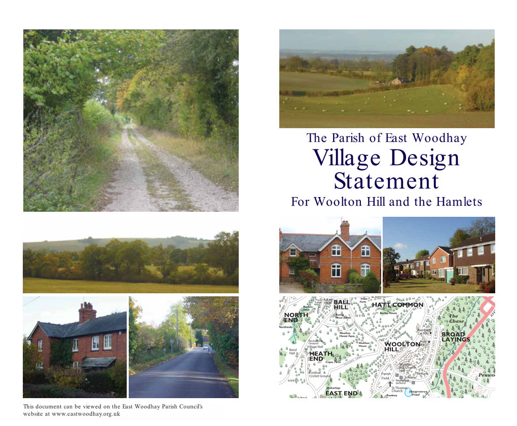 The Parish of East Woodhay Village Design Statement for Woolton Hill and the Hamlets