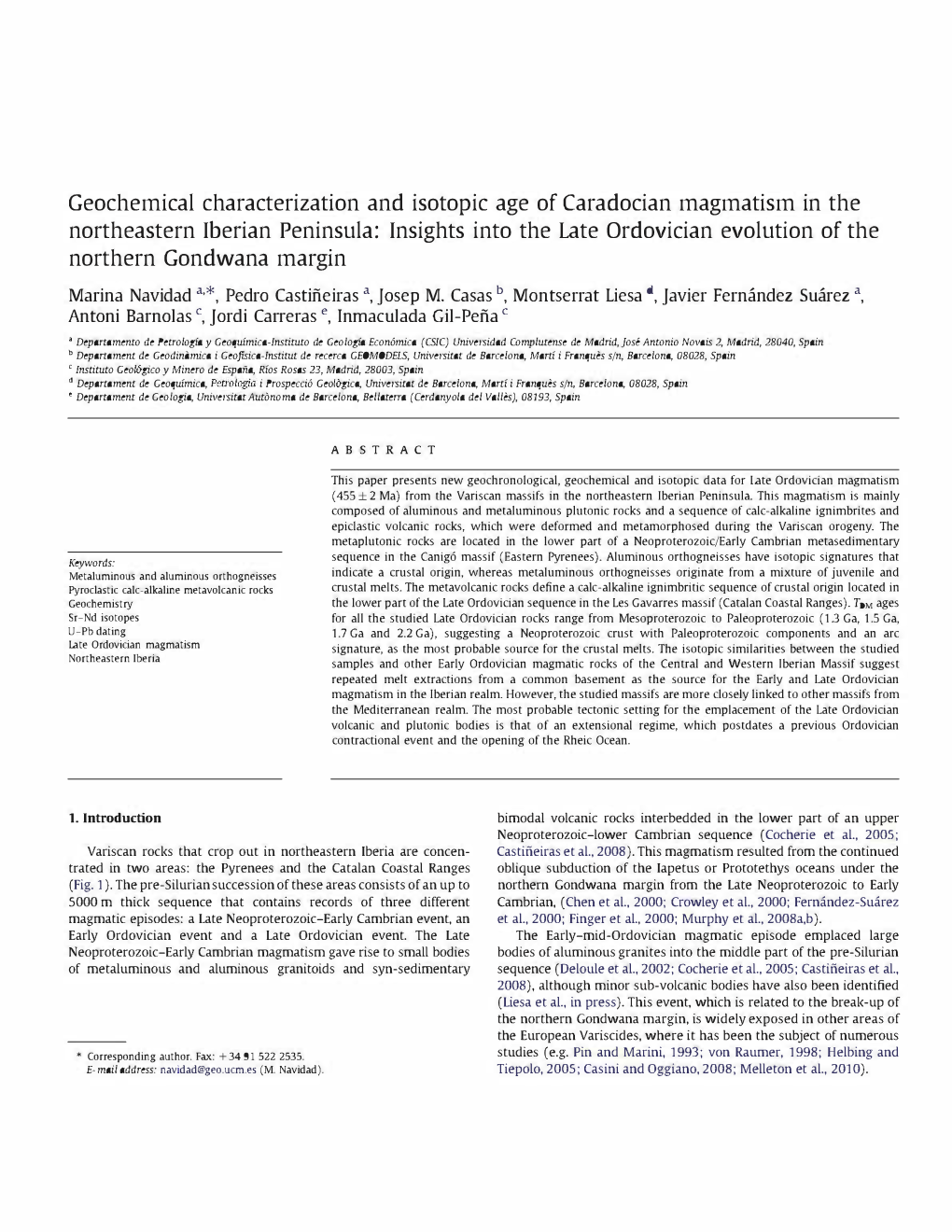 Insights Into the Late Ordovician Evolution of the Northern Gondwana Margin