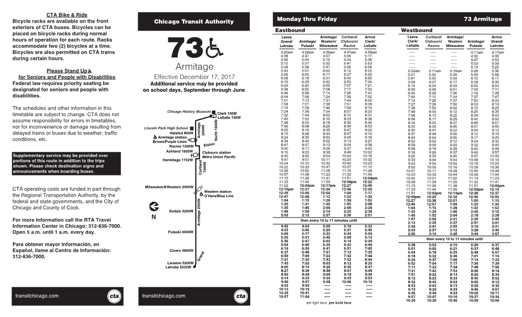 Armitage Exteriors of CTA Buses