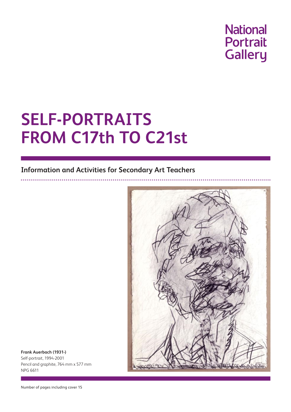 SELF-PORTRAITS from C17th to C21st