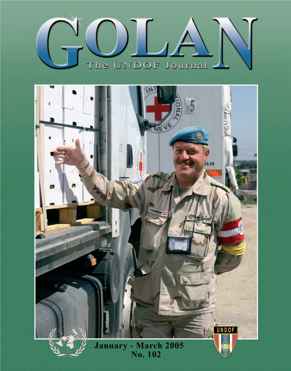 Golan Journal 102, January