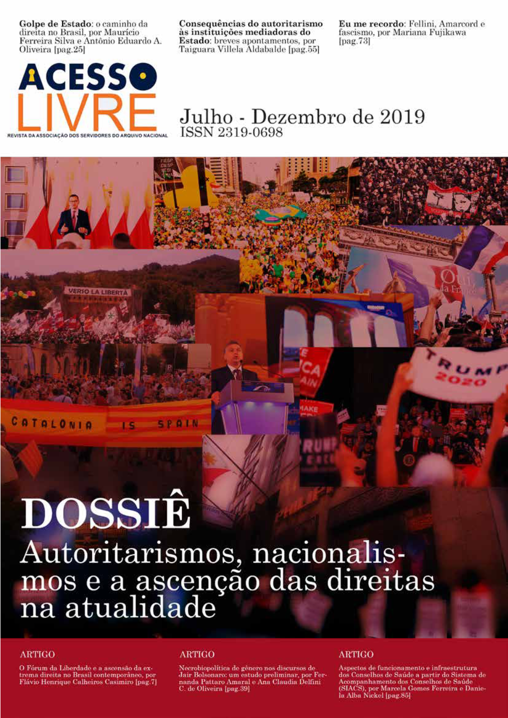 Acesso Livre Nº 12, Julho-Dezembro De 2019