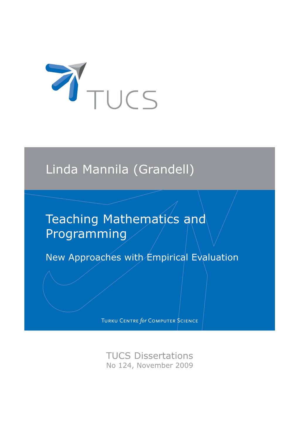 Teaching Mathematics and Programming