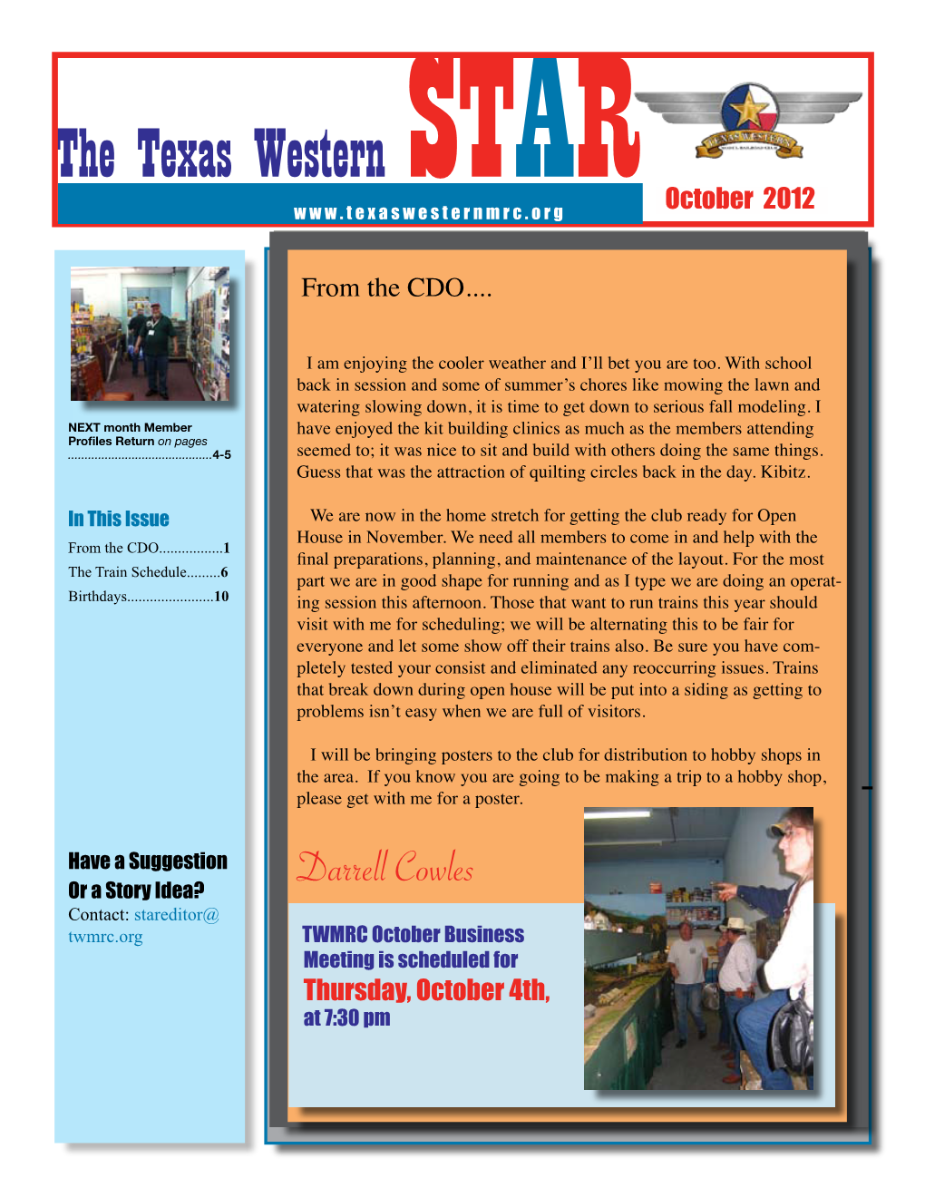 The Texas Western Starfebruary 2010