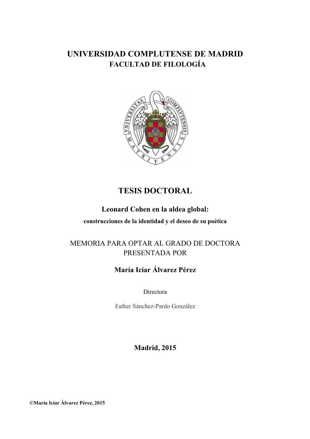 Tesis Doctoral