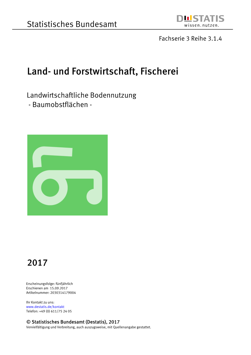 Baumobstanbauerhebung 2017