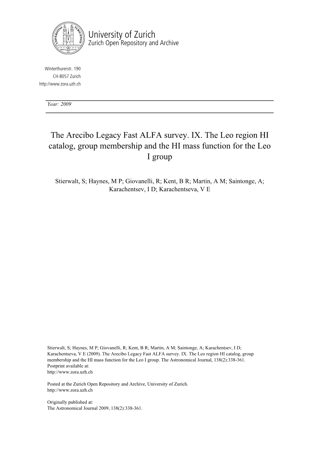 The Arecibo Legacy Fast ALFA Survey. IX. the Leo Region HI Catalog, Group Membership and the HI Mass Function for the Leo I Group