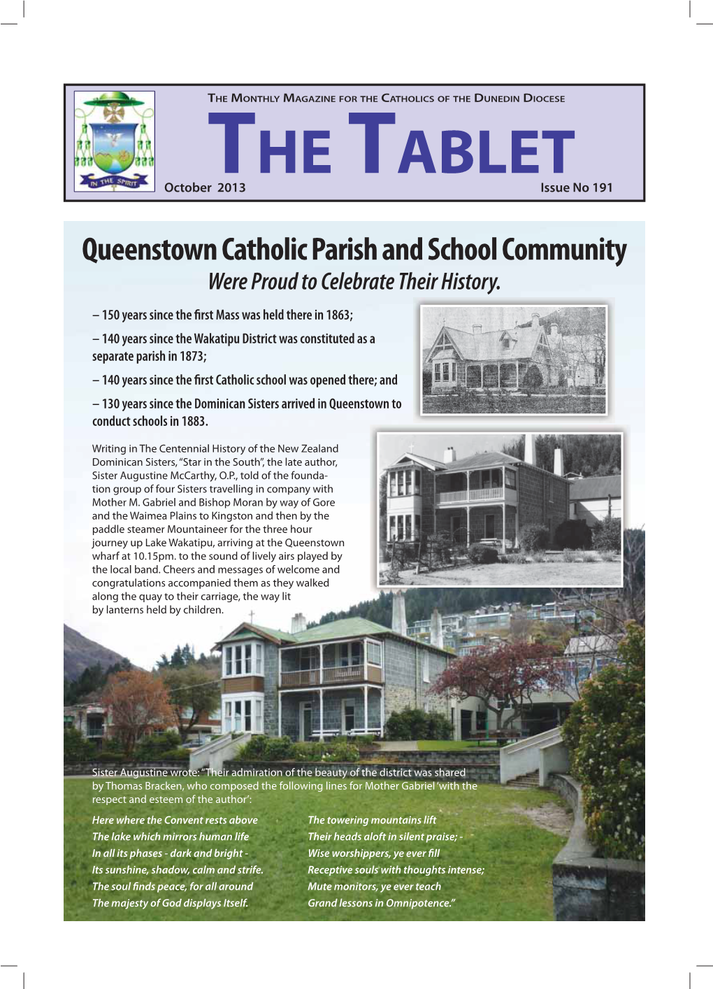 Queenstown Catholic Parish and School Community Were Proud to Celebrate Their History