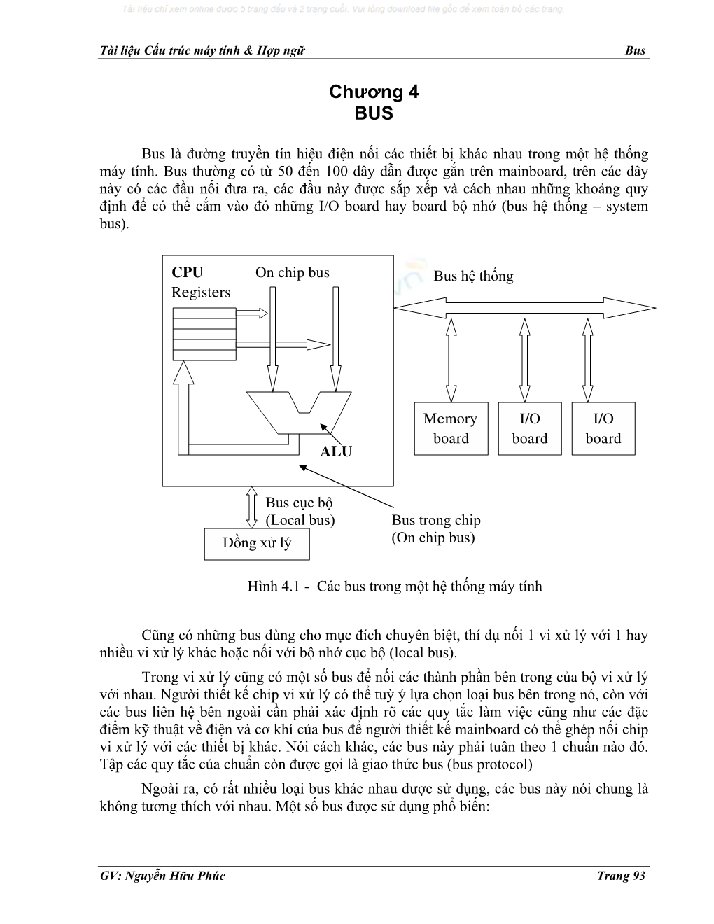 Chương 4 BUS