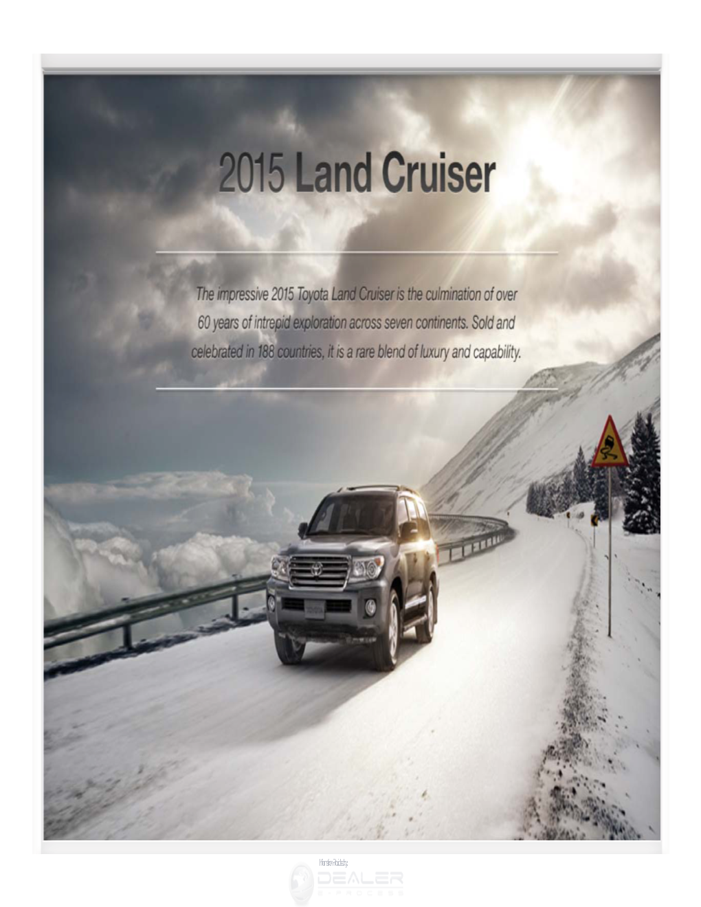 2015 Land Cruiser Ebrochure