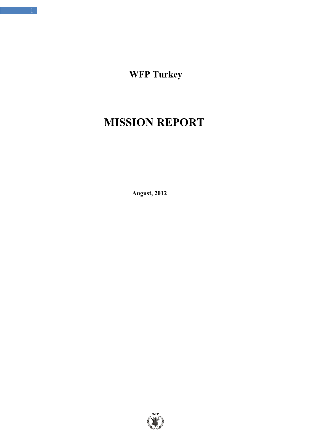 WFP Somalia C&V Project Document
