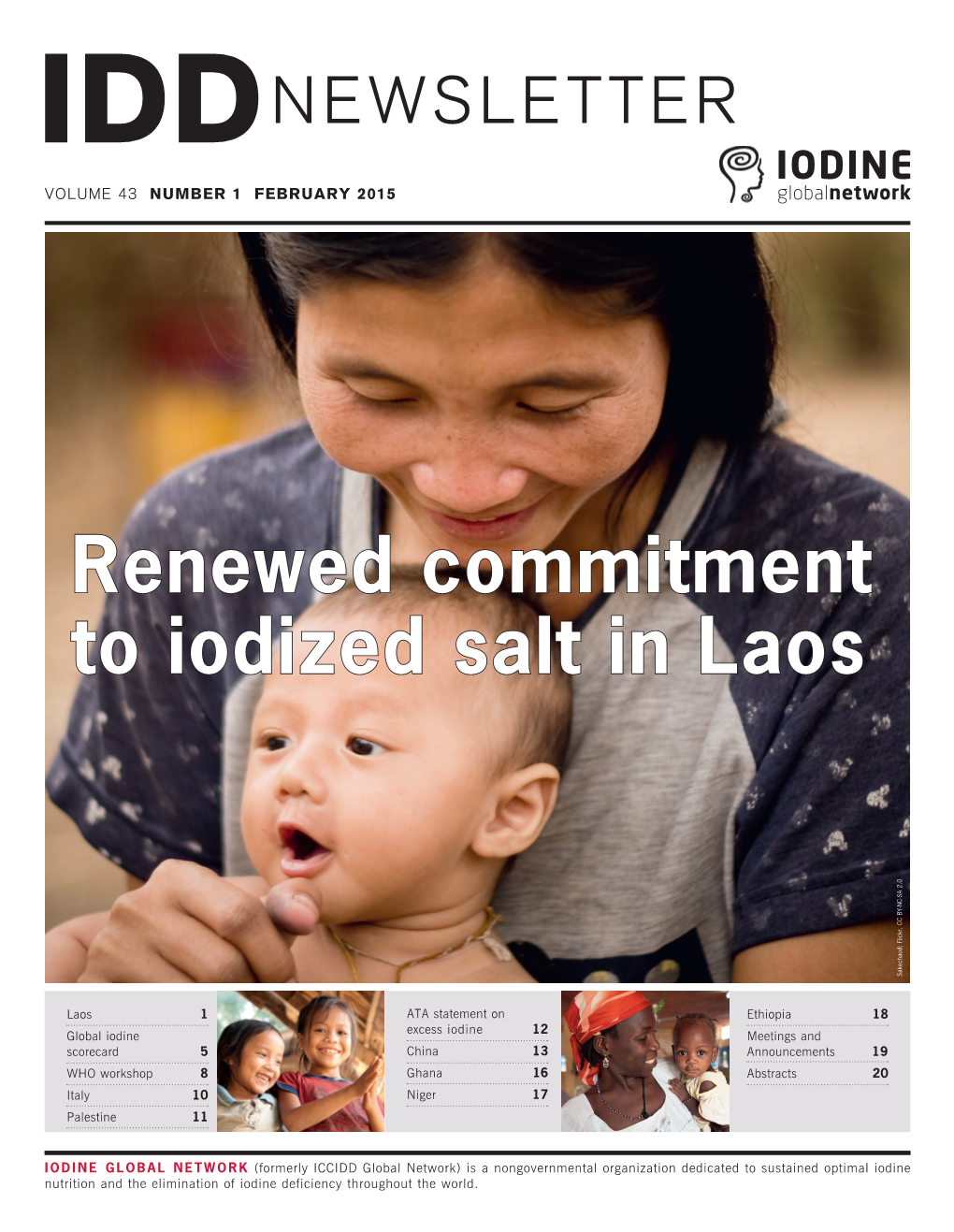Renewed Commitment to Iodized Salt in Laos Sakechaud; Flickr