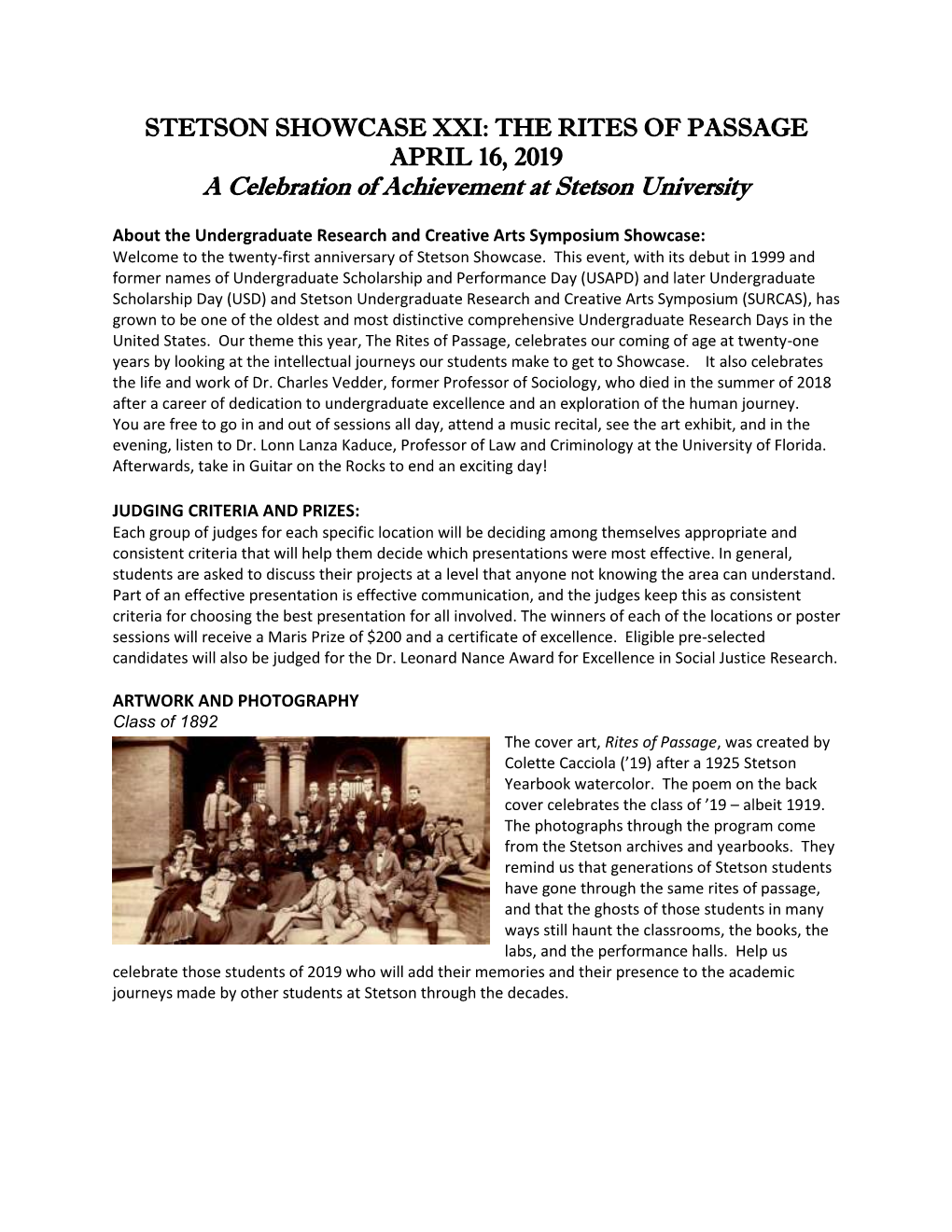 A Celebration of Achievement at Stetson University