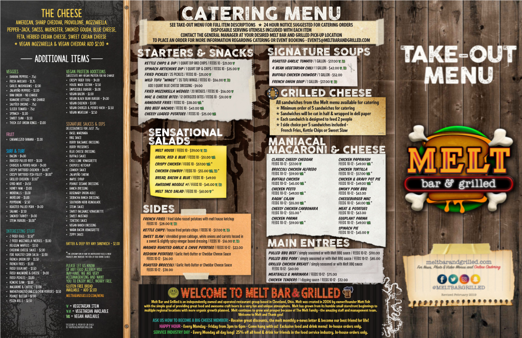 Catering Menu