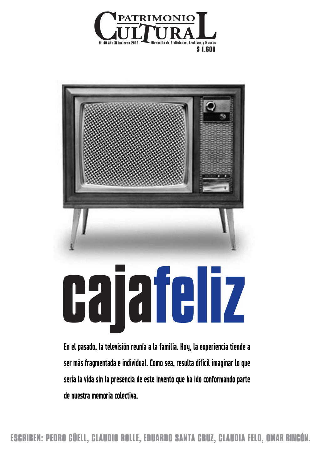 La Televisión Reunía a La Familia