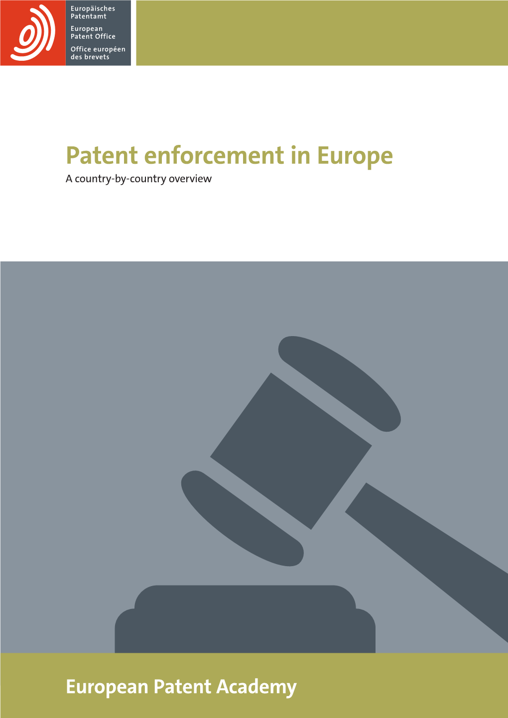 Patent Enforcement in Europe a Country-By-Country Overview