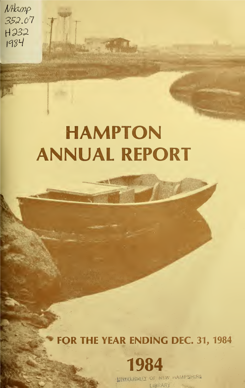Annual Report of the Town of Hampton, New Hampshire