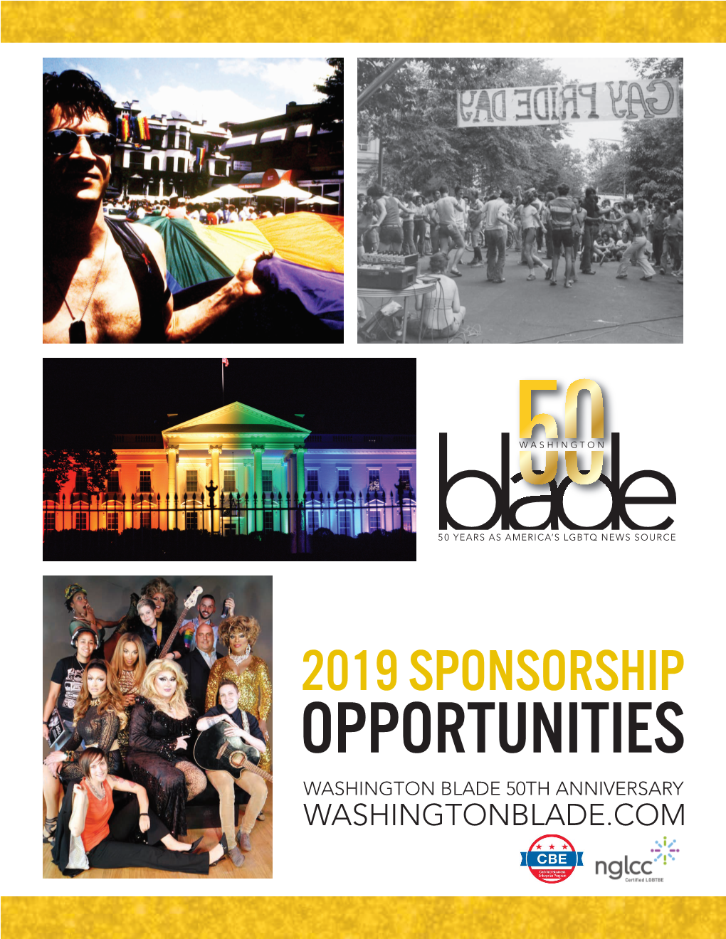 2019 SPONSORSHIP OPPORTUNITIES.Indd