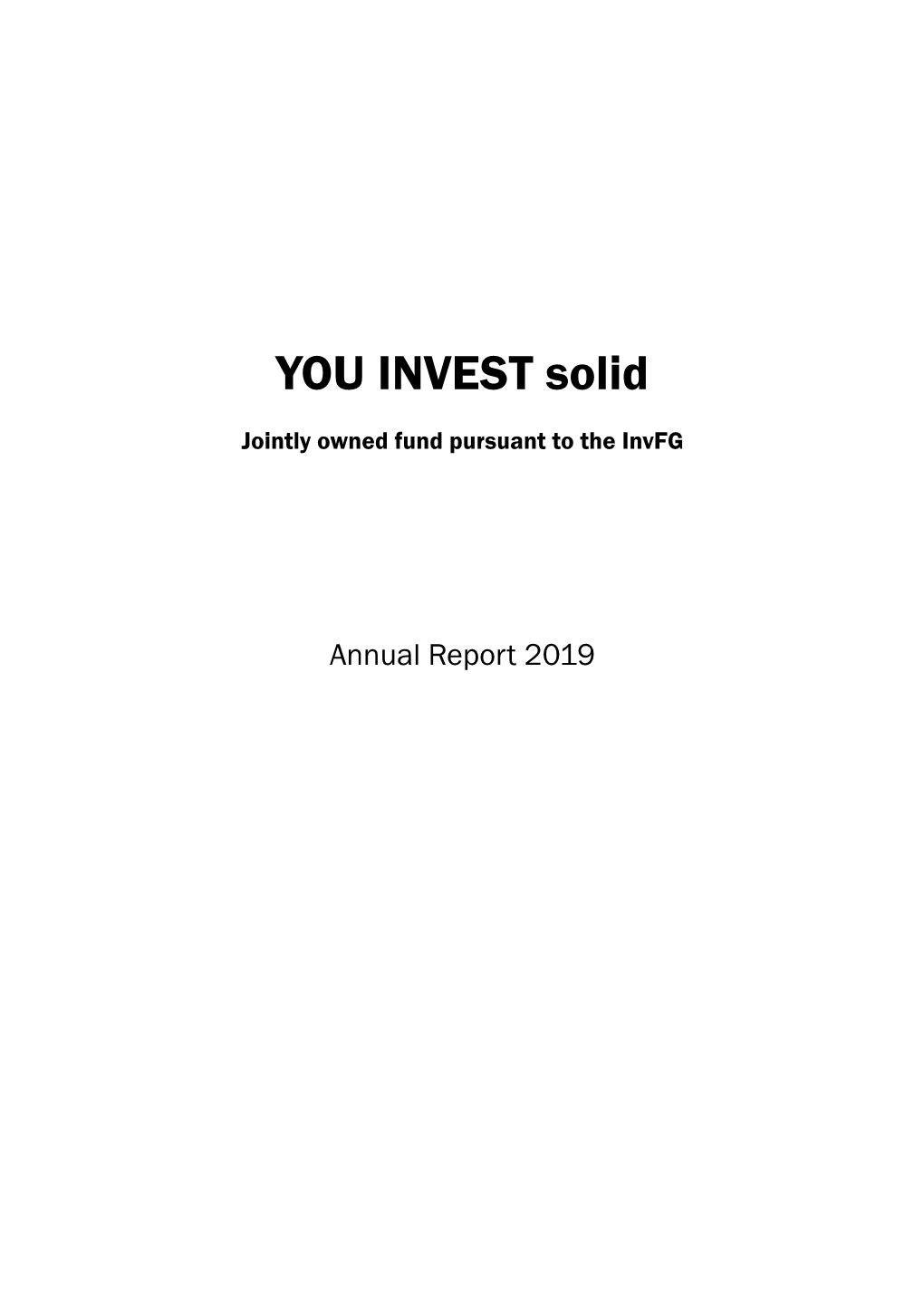 YOU INVEST Solid