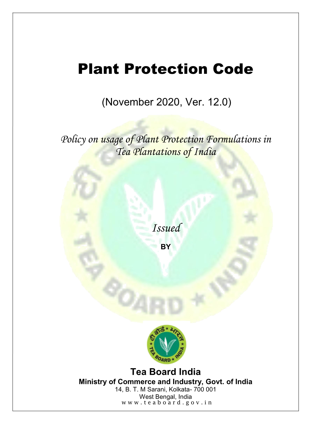 Plant Protection Code