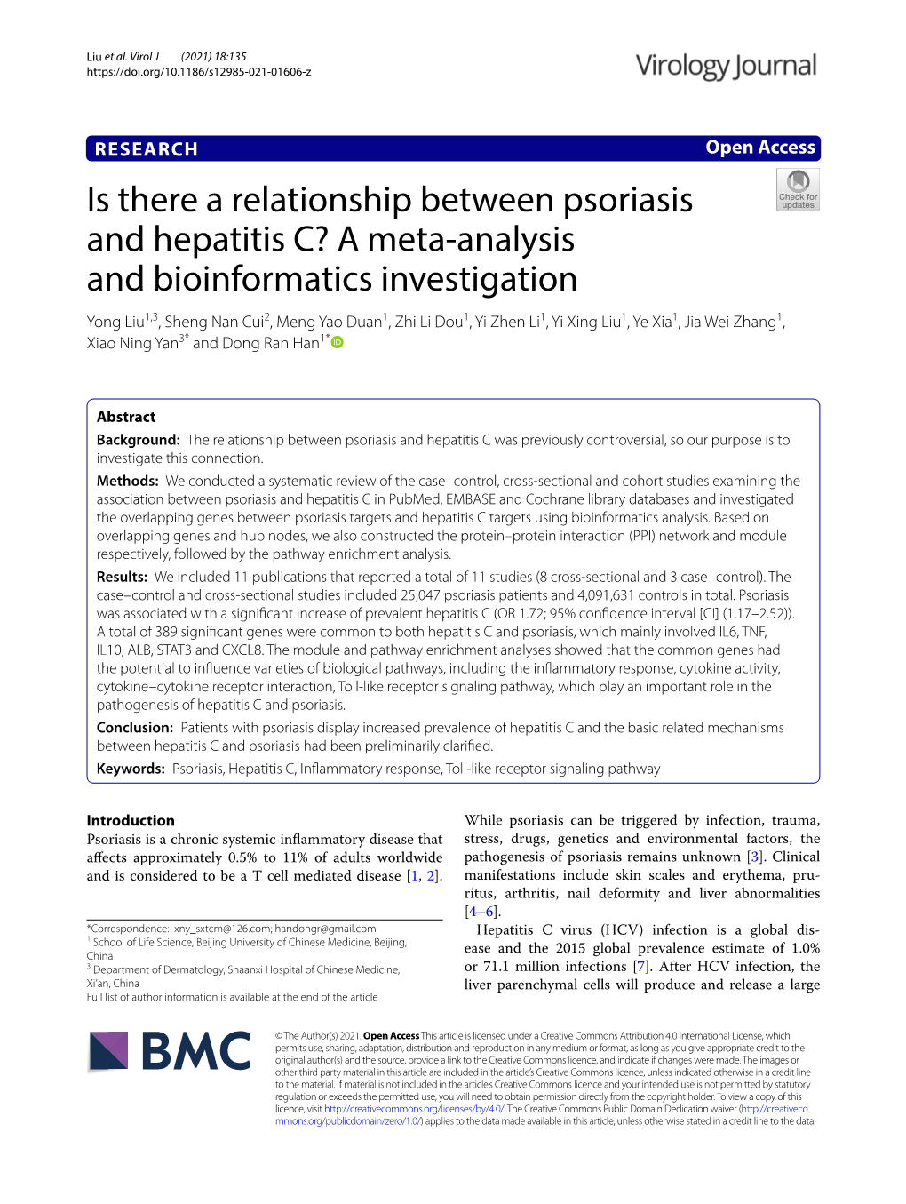 Is There a Relationship Between Psoriasis and Hepatitis C?