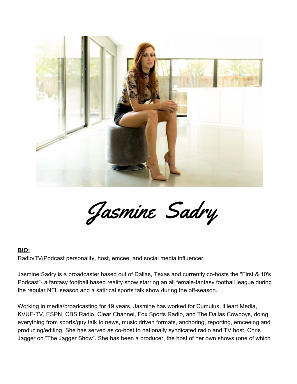​Jasmine Sadry