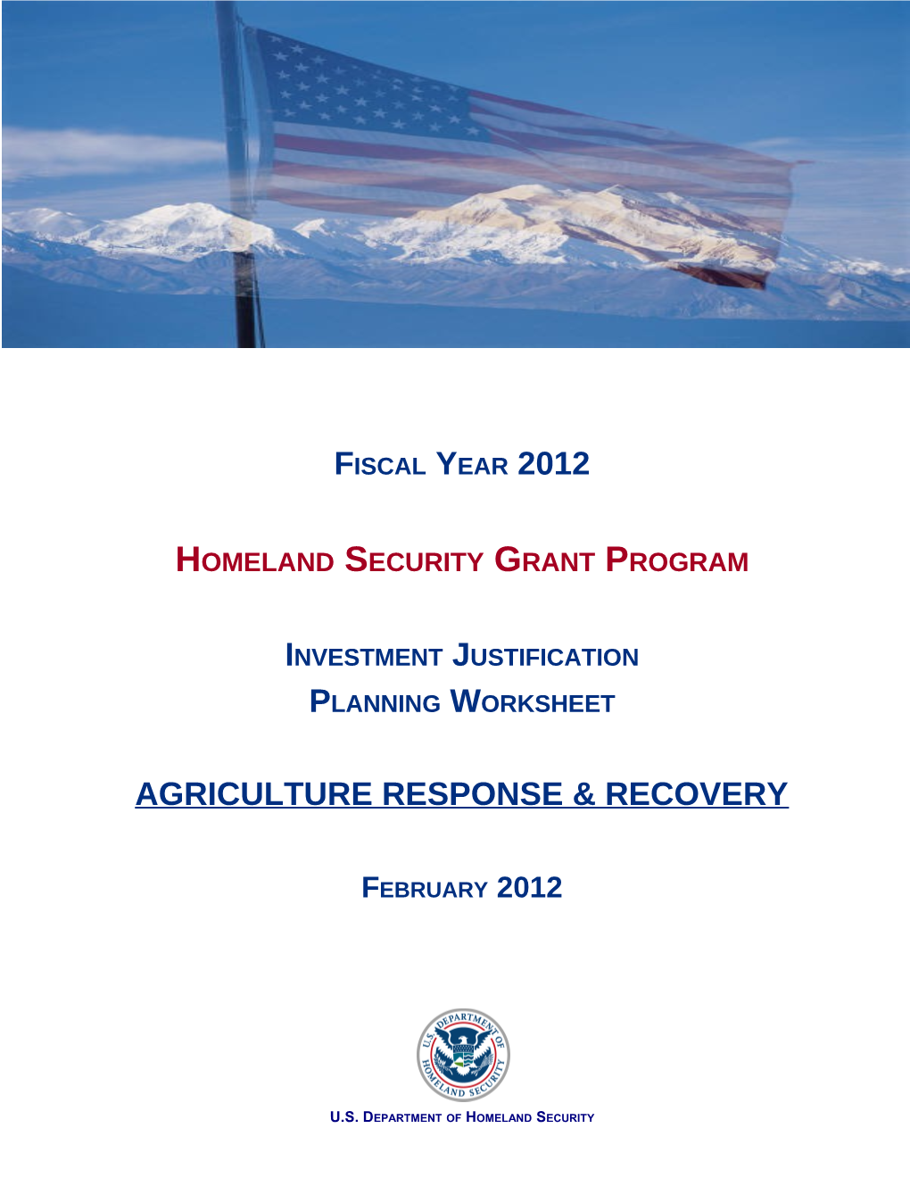 Homeland Security Grant Program s1