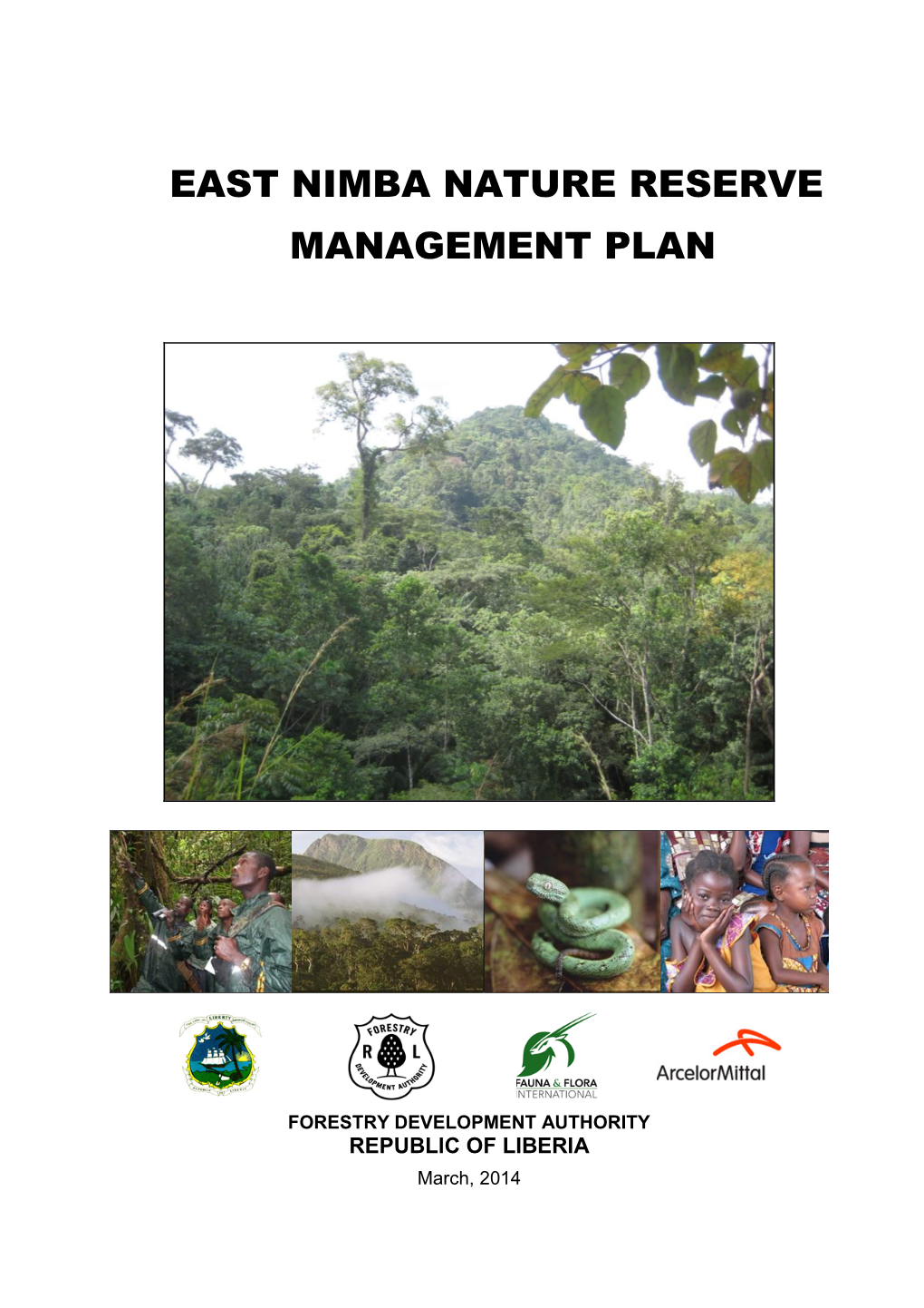 East Nimba Nature Reserve Management Plan
