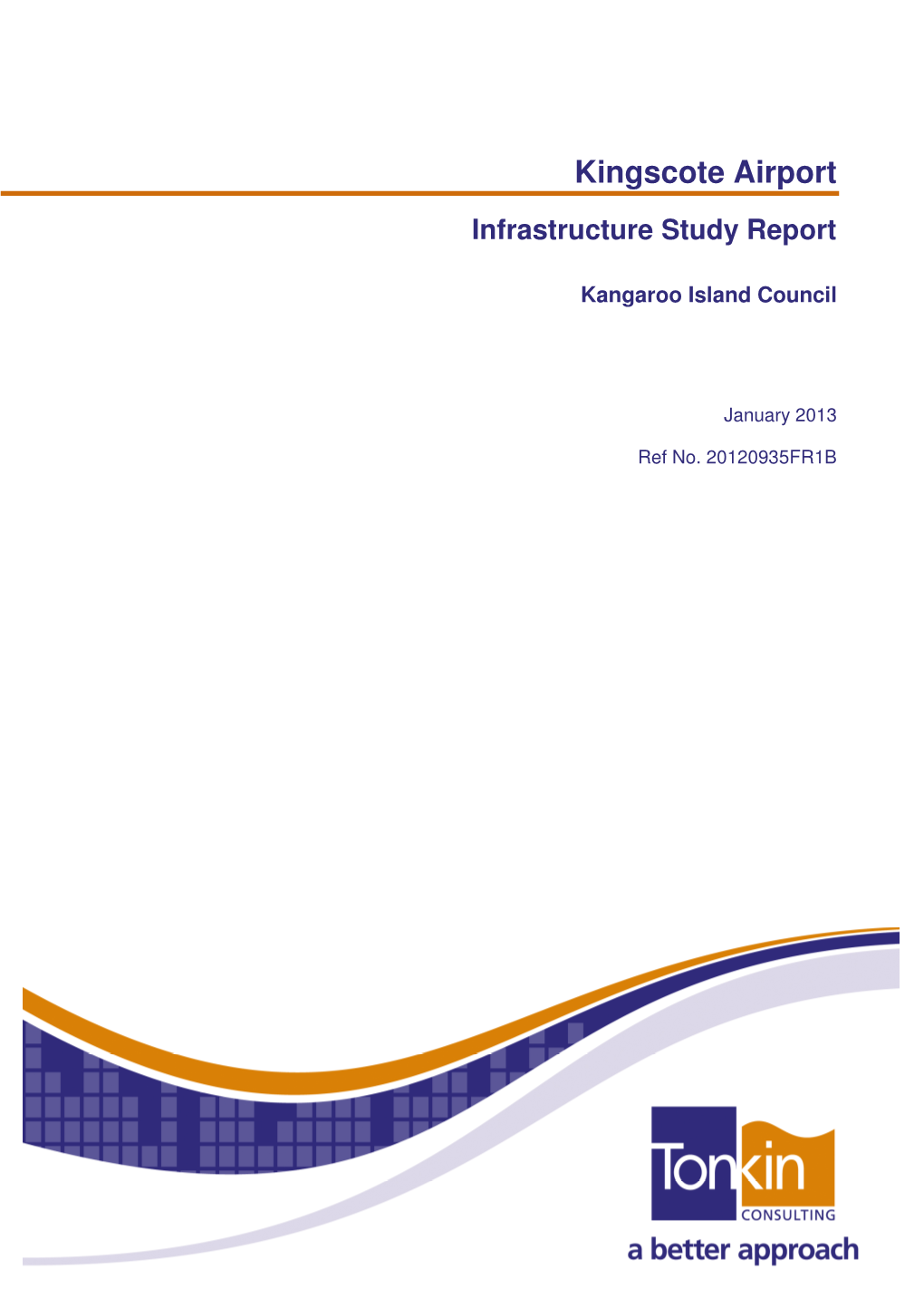 Kingscote Airport Infrastructure Study Report