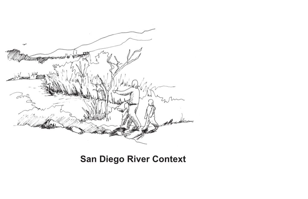 San Diego River Context the San Diego River Is Located in San Diego County, California