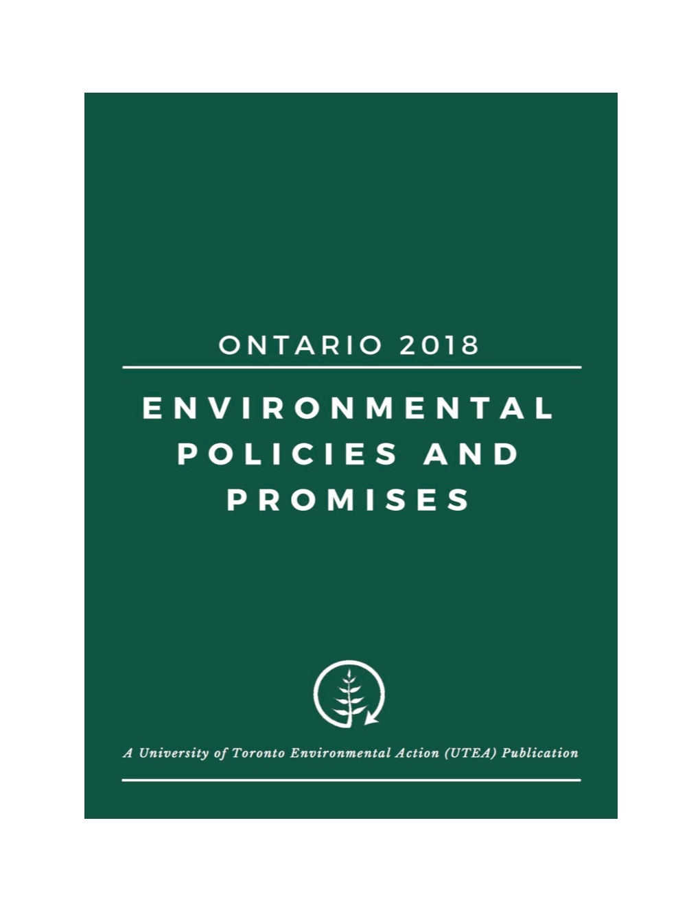 Ontario-2018-Environmental-Policies