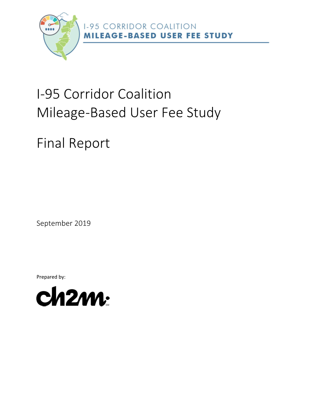 I-95 Corridor Coalition Mileage-Based User Fee Study