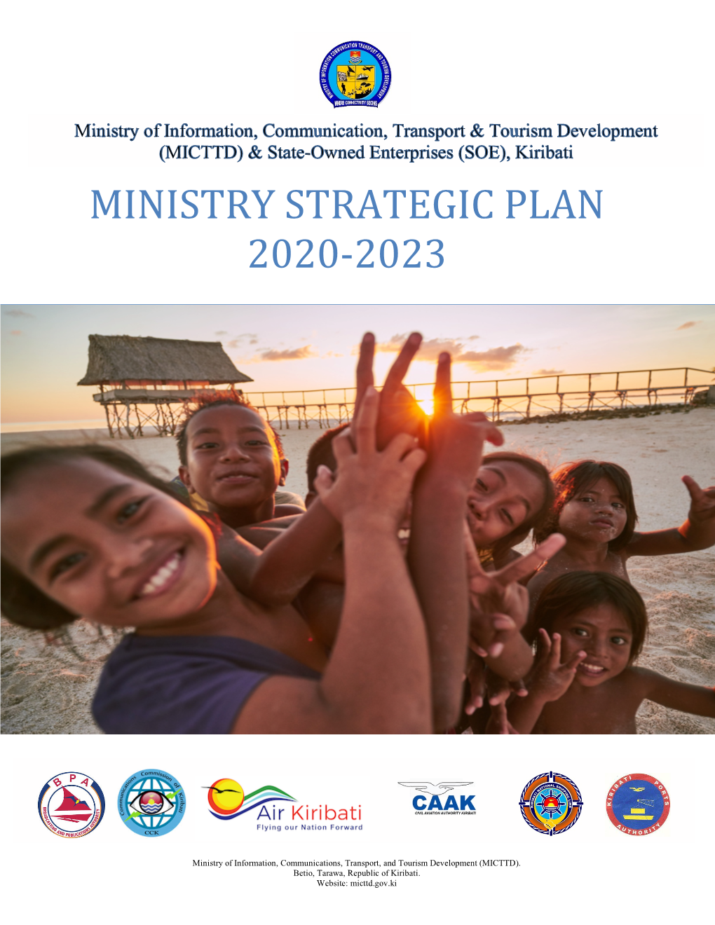 Ministry Strategic Plan 2020-2023