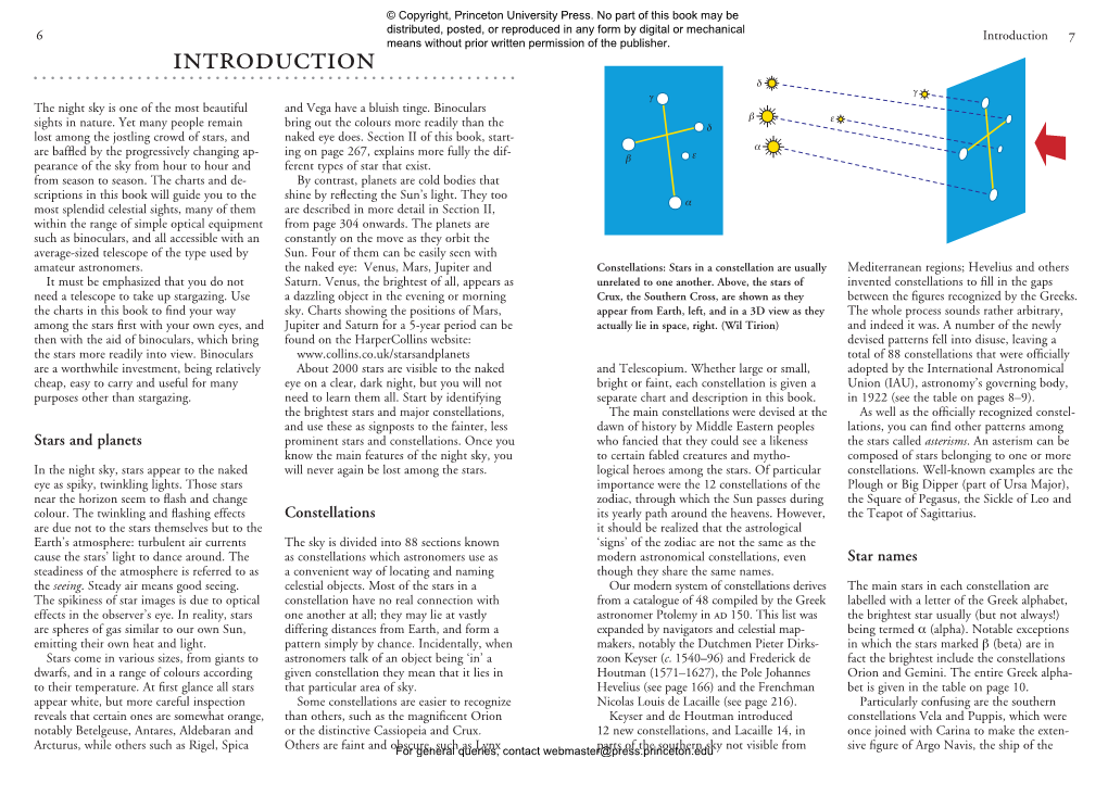 Stars and Planets ­Prominent Stars and Con­­Stel­­Lations