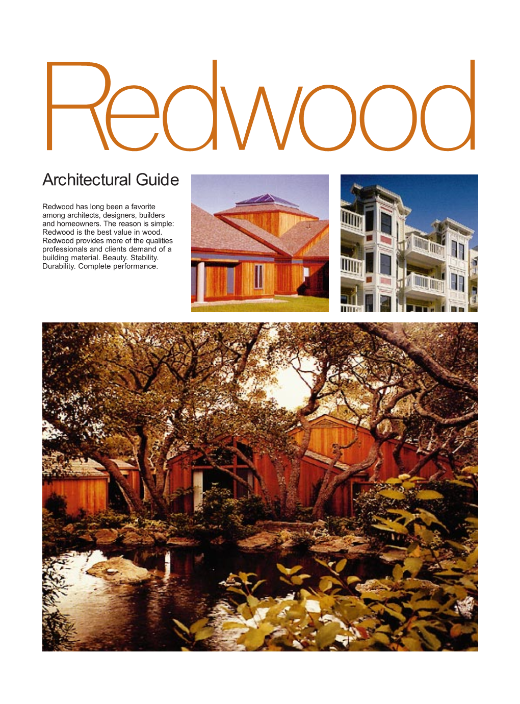 CA Redwood Association Guide
