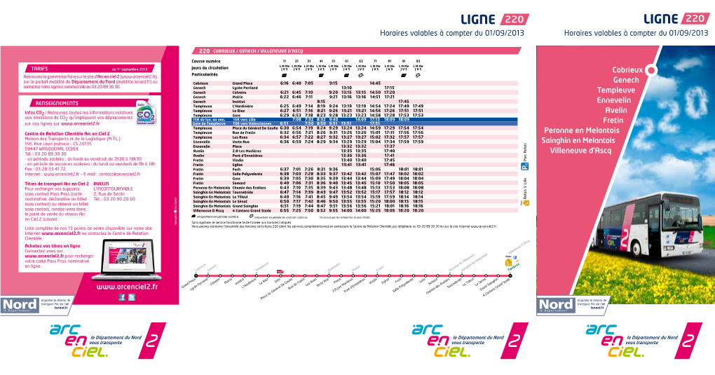 Ligne Ligne Horaires Valables À Compter Du 01/09/2013 Horaires Valables À Compter Du 01/09/2013