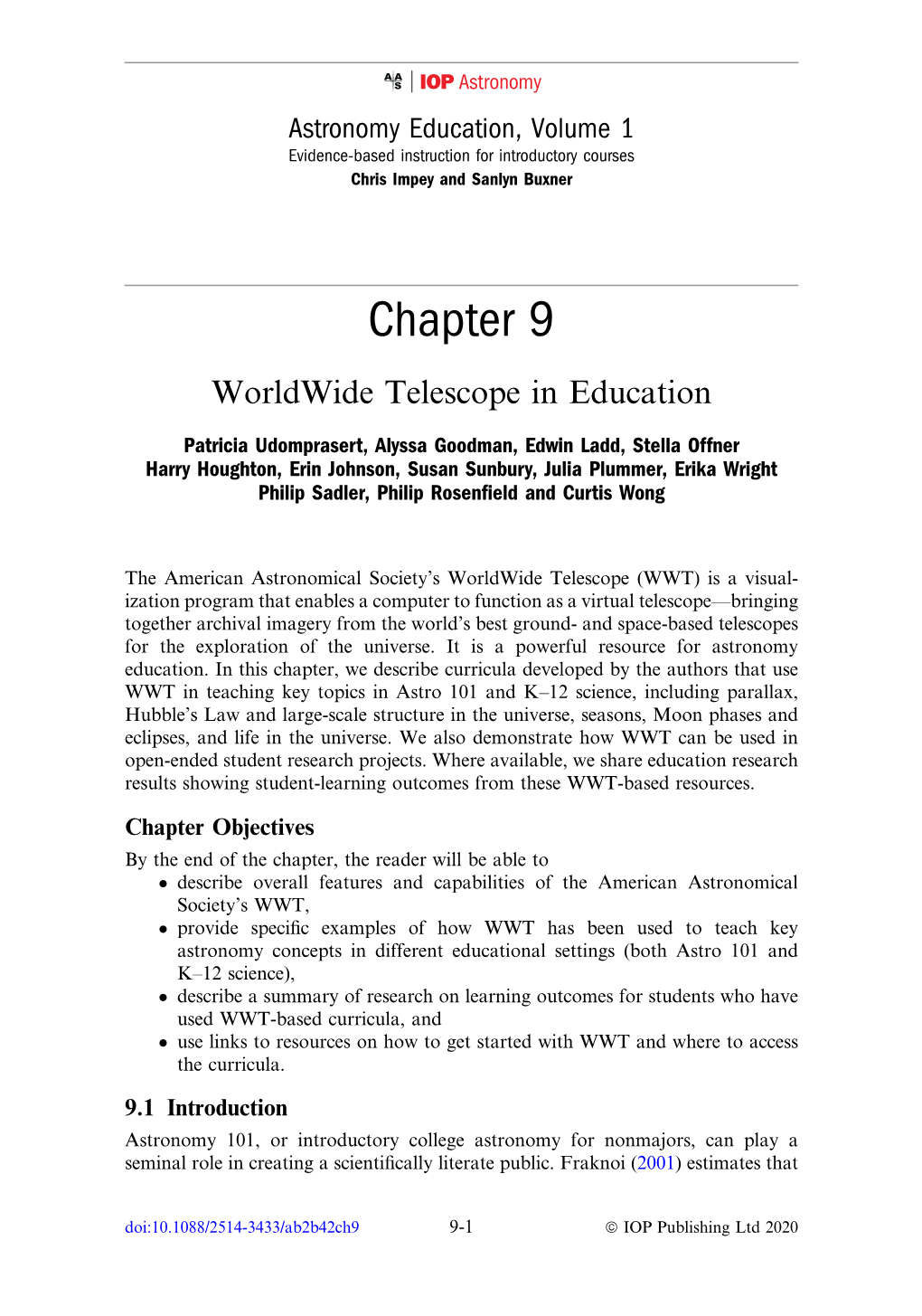 2019 Udomprasert WWT Education in IOP Astro Ed Book.Pdf