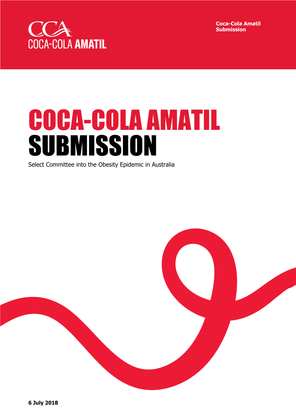Coca-Cola Amatil Submission