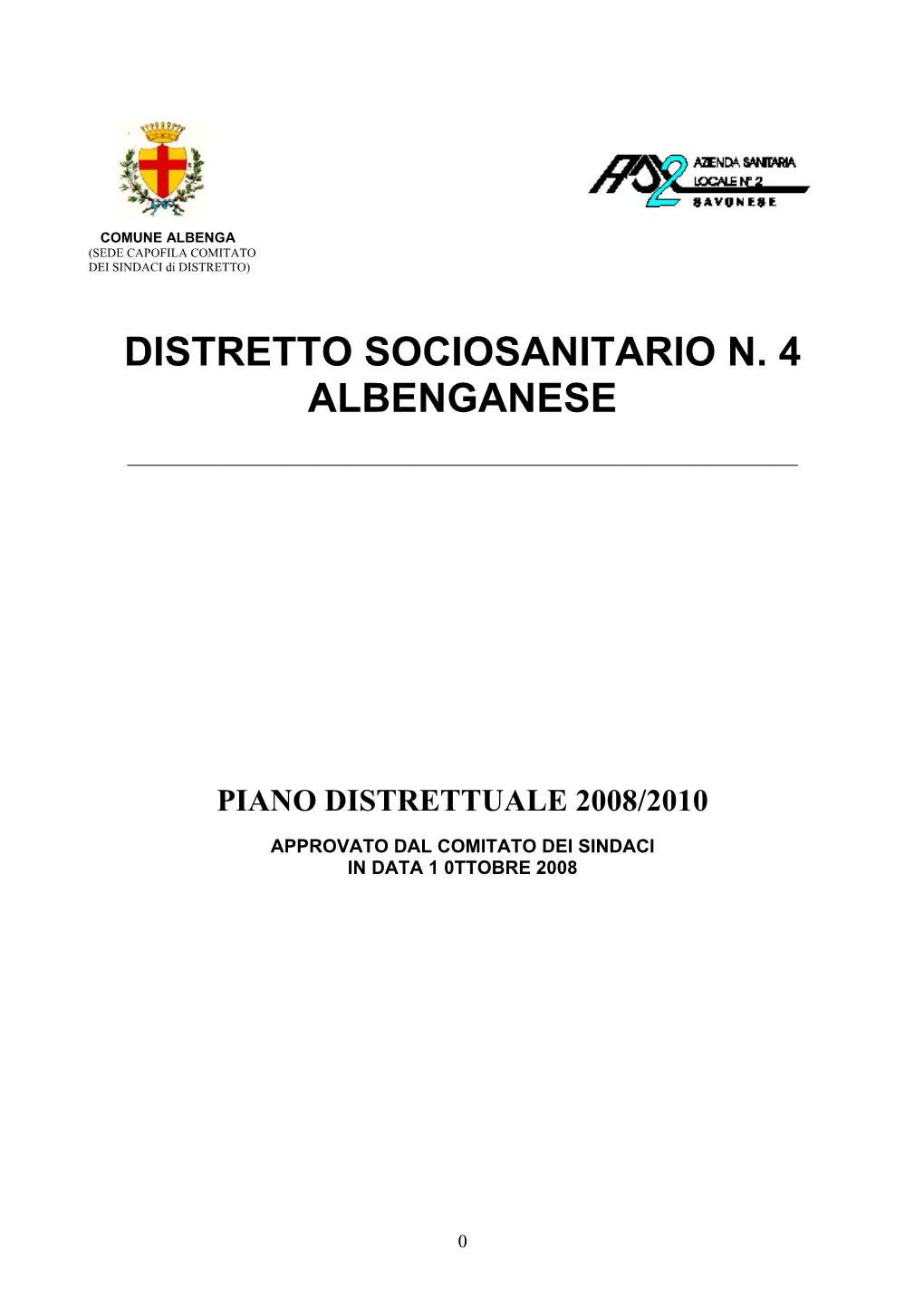 Distretto Sociosanitario N. 4 Albenganese