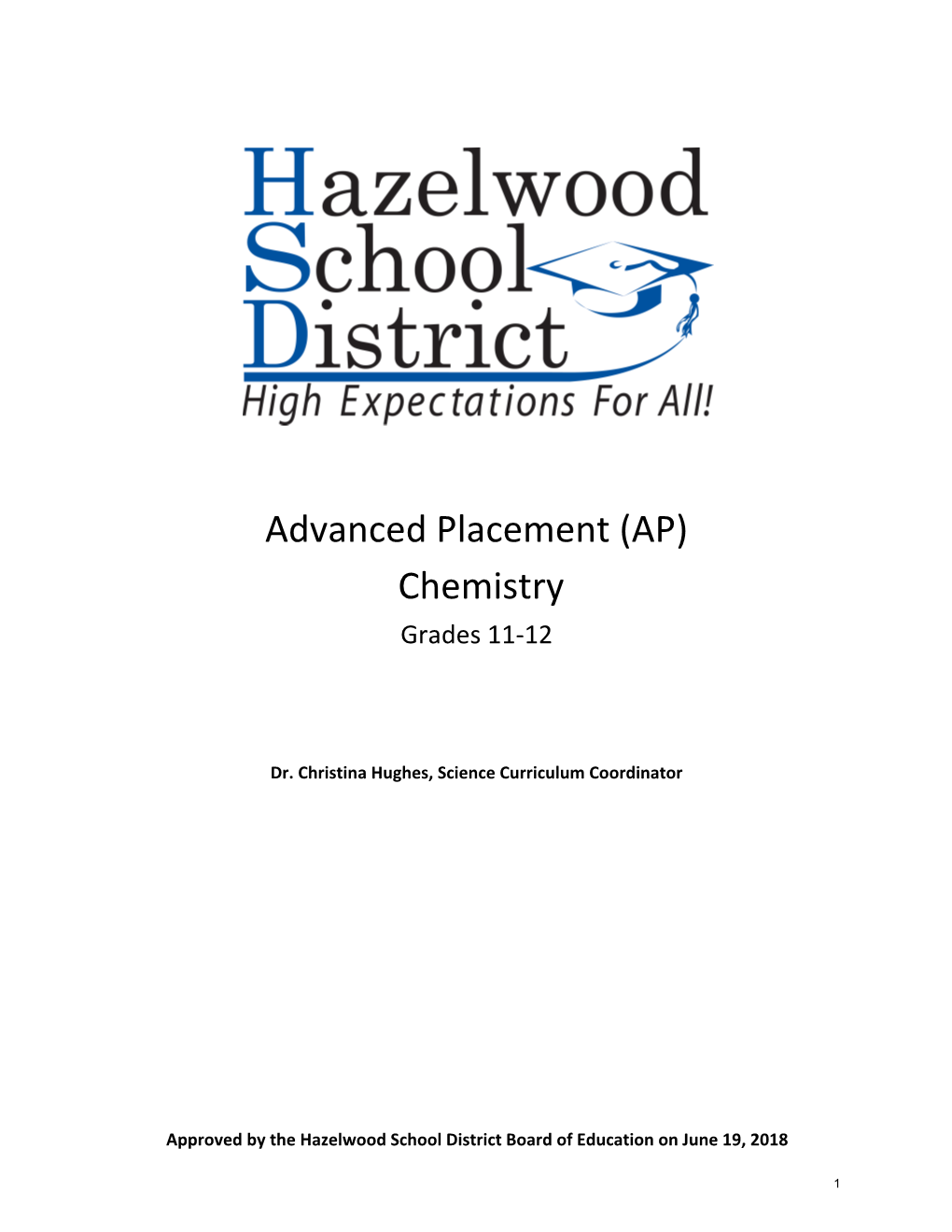 (AP) Chemistry Grades 11-12