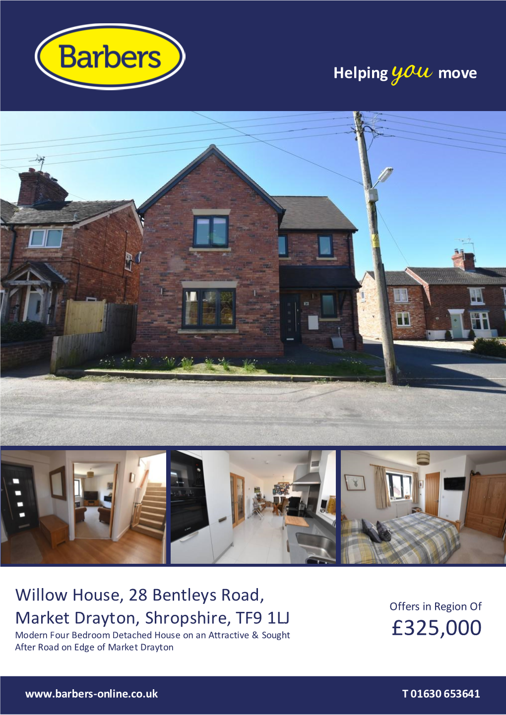 Willow House, 28 Bentleys Road, Market Drayton, Shropshire, TF9