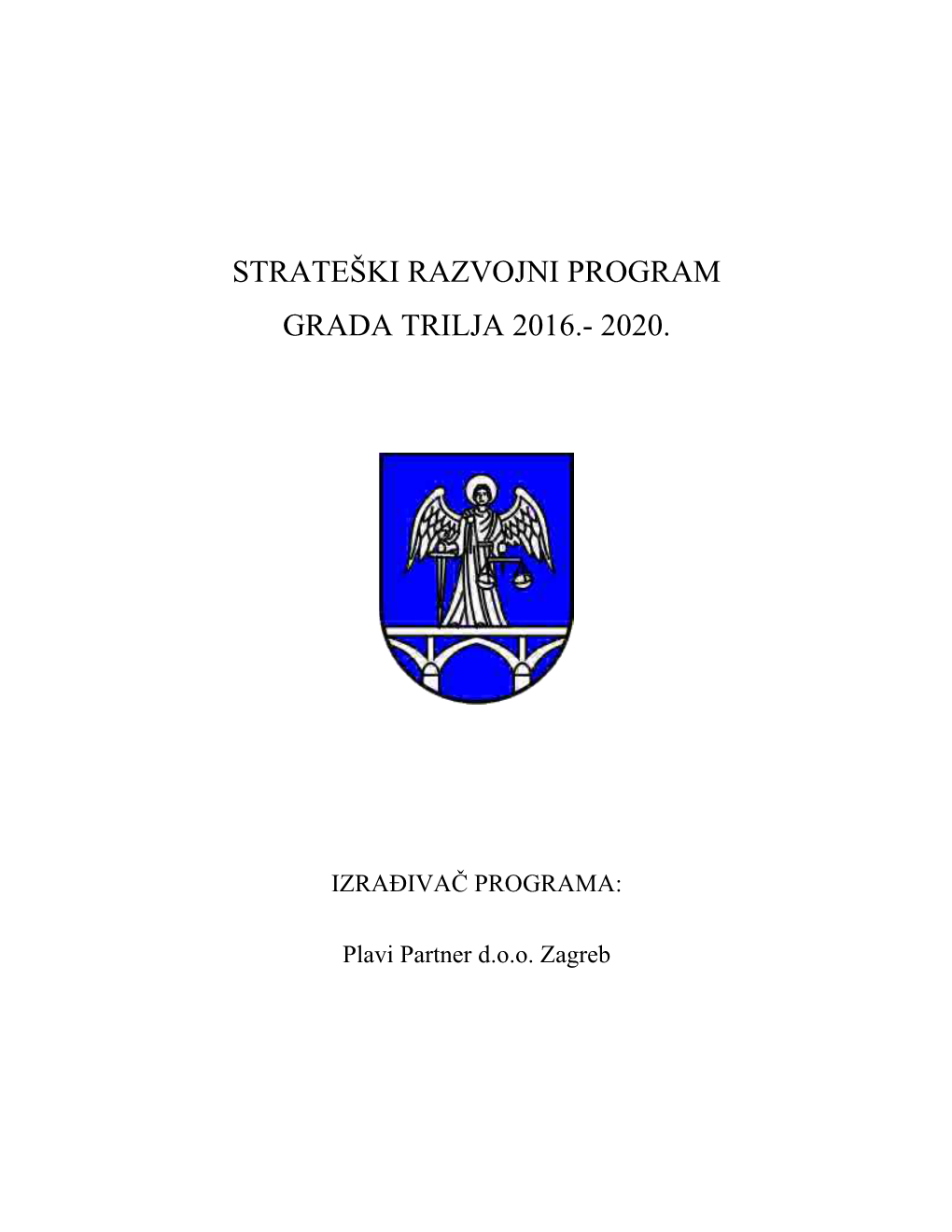 Strateški Razvojni Program Grada Trilja 2016.- 2020