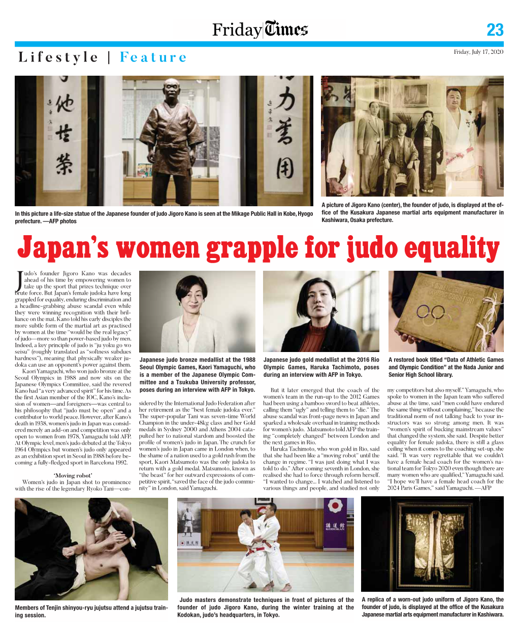 Japan's Women Grapple for Judo Equality