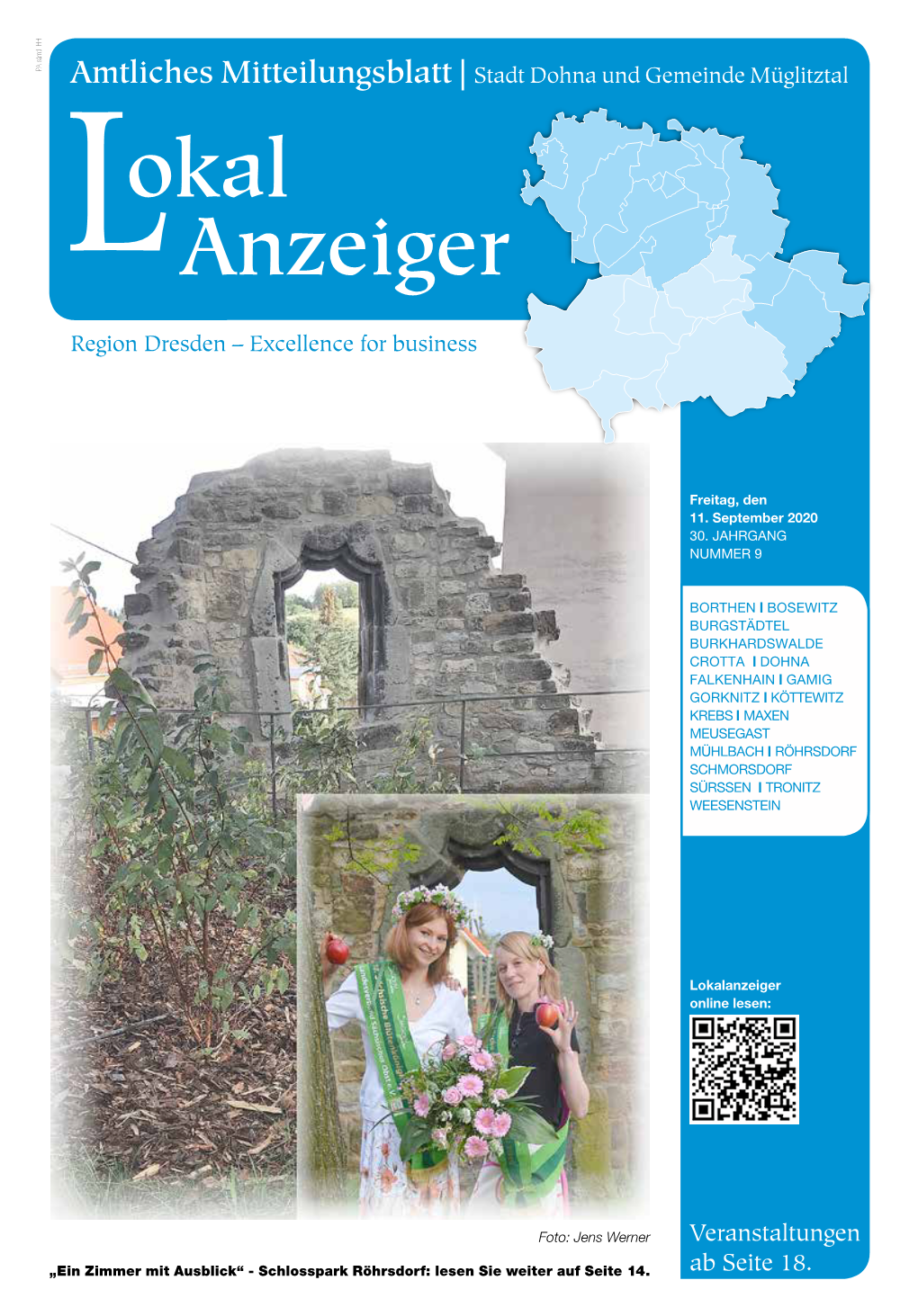 Stadt Dohna Und Gemeinde Müglitztal Okal Anzeiger